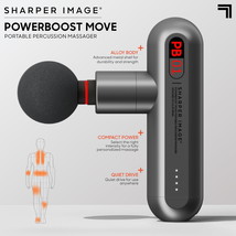 Sharper Image Powerboost Move Deep Tissue Portable Percussion Massager PB01 - $49.49