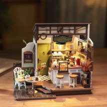 Rolife No.17 Cafe Miniature House Kit DG162 3D Wooden Building Toys For Gifts - £57.34 GBP