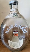 Vintage Haig &amp; Haig Dimple Pinch Scotch Whiskey Bottle &amp; Cap WI Tax Stam... - $336.93 MXN
