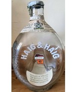 Vintage Haig &amp; Haig Dimple Pinch Scotch Whiskey Bottle &amp; Cap WI Tax Stam... - $334.78 MXN