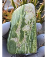 Healerite Noble Serpentine Tumbled Polished Flat-based Standing Specimen... - $1,290.68 MXN