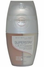 Maybelline SuperStay Silky Foundation SPF 12 Honey Beige (Medium 4) - £11.06 GBP