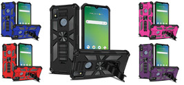 Tempered Glass / Tactical Hybrid Cover Case FOR Cricket Icon 4 (4th Version ) - £8.07 GBP+