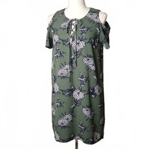 Let Them Eat Cake ColdShoulder Green Blue Floral Small 0125 - €16,28 EUR