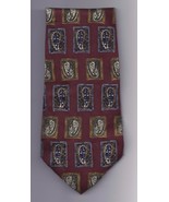 Jonathan wachtel 100% silk Tie 58&quot; long 3 1/2&quot; wide - $10.08