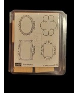 Stampin&quot; Up Fine Frames 2004 Wood Stamps Set Of 4 - $17.44 CAD