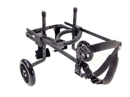 Pets and Wheels Dog Wheelchair - For XS/S Size Dog - Color Black 12-25 Lbs - $2,342.72 MXN