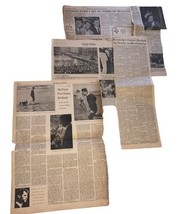 Kennedy Vintage Newspaper Clippings  - $5.78