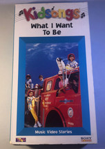 Kidsongs - What I Want to Be (VHS, 1987) Ages 2-7 Very Rare Sony/TAP Tape-SHIP24 - £193.73 GBP