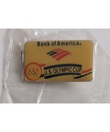 Bank of America U.S. Olympic Cup Enamel Pin, New Old Stock - $93.36 MXN