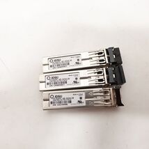 Lot of 3 JDSU PLRXPL-VE-SG4-26 4Gbps Fibre Channel SFP Transceivers – Te... - $22.49