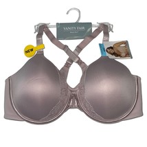 Vanity Fair Bra Underwire Front Close Convertible Lace Back Smoothing 76383 - $51.97