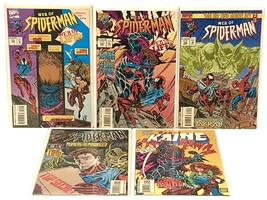 Marvel Comic books Web of spider-man #120-124 368965 - £11.95 GBP