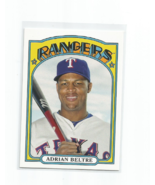 ADRIAN BELTRE (Texas Rangers) 2013 TOPPS ARCHIVES CARD #21 - $2.99