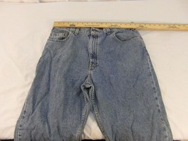 Adult Men&#39;s Faded Glory Blue Denim 100% Cotton Full Length Pants Zip Fly... - $18.38