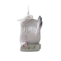 Lladro Collectors Society Figurine Dove & Scroll DAISA 1998 Hand Made in SPAIN - $19.94