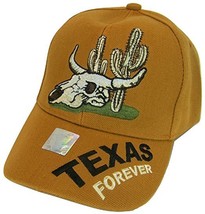 Texas Forever Men&#39;s Adjustable Baseball Cap (Orange) - £11.72 GBP