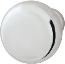 Furniture Knob XA101ST51 Steel Polished chrome  8-32, 32 x 31mm - $9.02