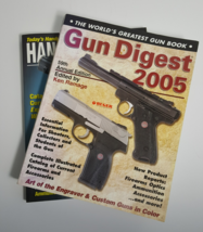 (Y22B1S2) 2 Books Handguns 2004 Catalog of Firearms Accessories Gun Dige... - £9.56 GBP