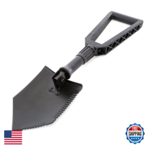 SmittyBilt R.U.T. Trifold Shovel SB2728 - Collapsible Military Style - $67.53