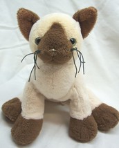 GANZ Webkinz SOFT SIAMESE CAT 8&quot; Plush Stuffed Animal TOY - $14.85