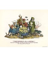 EC Comics William Stout “The Gang’s All Here!” SIGNED L.E. print ⭐️CRYPT... - $246.17 CAD