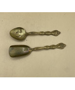 Golden Bon Bon &amp; Relish Spoons Interlude by International Silverplate - $18.80