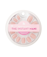 Instant Mani Squoval Short Press-On Nails, HZ, Pink, 42 Ct - $23.97