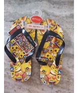 Emoji Sandals Size 3/4 - $9.78