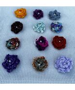 Crochet Flower Hair Clips - $10.40