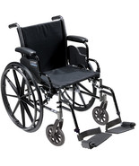 K3 Wheelchair Ltwt 18  w/DDA &amp; S/A Footrests  Cruiser III - $400.72 CAD