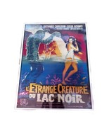 L’Etrange Creature Du Lac Noir (1954) 7.5”x11&quot; Laminated Mini Movie Pose... - £7.85 GBP