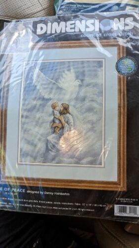 Vintage Dimensions Dove of Peace Counted Cross Stitch Kit 1999 No. 35000 11 x 14 - $22.76