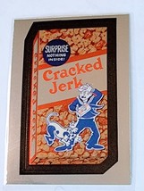 2014 Topps Chrome Wacky Packages Cracked Jerk Sticker Trading Card MCSC1 - $3.85