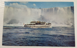 Maid of the Mist Seeing Niagara Falls From &quot;Maid of Mist&quot; Vintage Postcard - £2.46 GBP