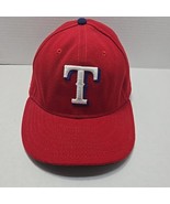 New Era Texas Rangers 59Fifty Fitted Hat MLB Cap On Field 7 1/2” USA MAD... - $238.43 MXN