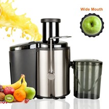800W Electric Juicer Fruit Vegetable Juice Citrus Machine Home Apartment... - £55.14 GBP