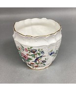 Aynsley English Bone China PEMBROKE Botanical Pattern Cachepot - 3.75x4.75” - $364.34 MXN