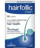 Hairfollic For Man To Maintain Normal Hair Growth With Tricologic 30 Tab... - $419.86 MXN