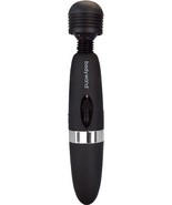Bodywand Rechargeable Massager Vibrator Wireless Black Large - $128.27 CAD