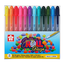 Sakura Gelly Roll Glaze Colour Set - 12 Pens - $25.26