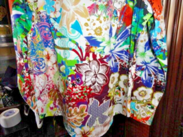 Robert Graham Aftermath Long Sleeve Embroidered Size Large Shirt image 11