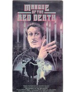 MASQUE of the RED DEATH (vhs) rare cover art, Vincent Price, deleted title - £15.67 GBP