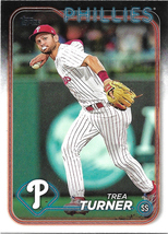 Trea Turner 2024 Topps #352 Philadelphia Phillies Baseball Card - £0.63 GBP