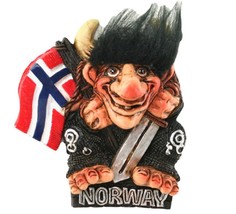 Norway Viking Troll Magnet, NEW - £16.98 GBP