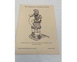 De Bellis Antiquitatis March 1990 Wargame Reserch Group Rulebook - $19.24