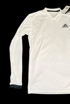 Adidas UV Protect Long Sleeve ClimaCool Tee XS White CE1436 NWT Women image 2