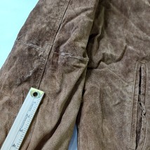 New York Classics RN#82814 Men's Brown Genuine Leather Full Zip Jacket Size XL image 3