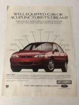 1997 Ford Escort Vintage Print Ad Advertisement   pa15 - $7.91
