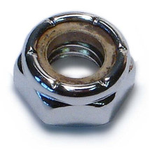 5/16&quot;-18 Chrome Plated Steel Coarse Thread Thin Pattern Lock Nuts (10 pcs.) - £13.39 GBP